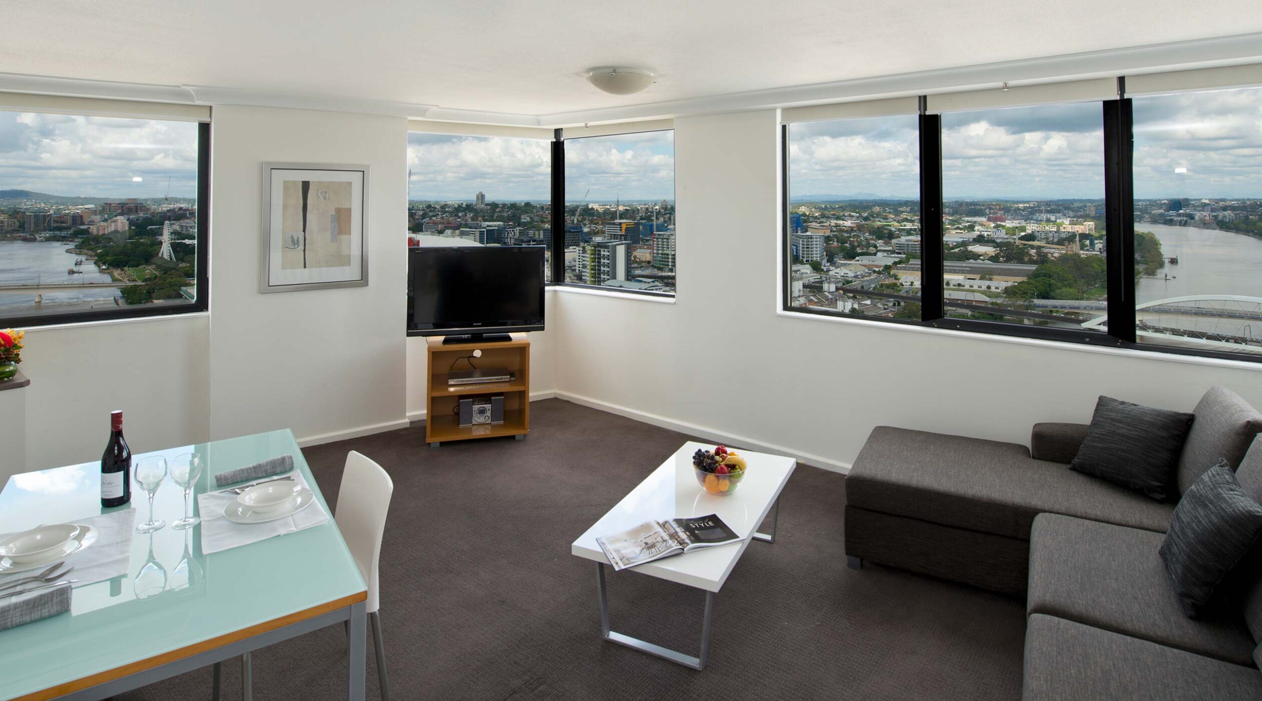 Living Room River View