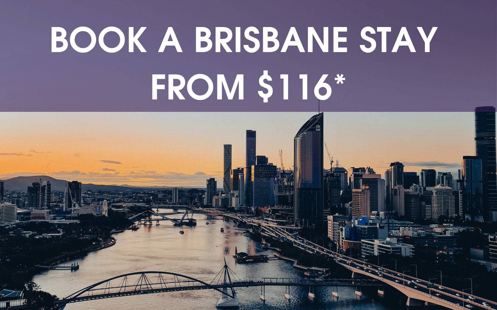 Brisbane river view - hotel offer