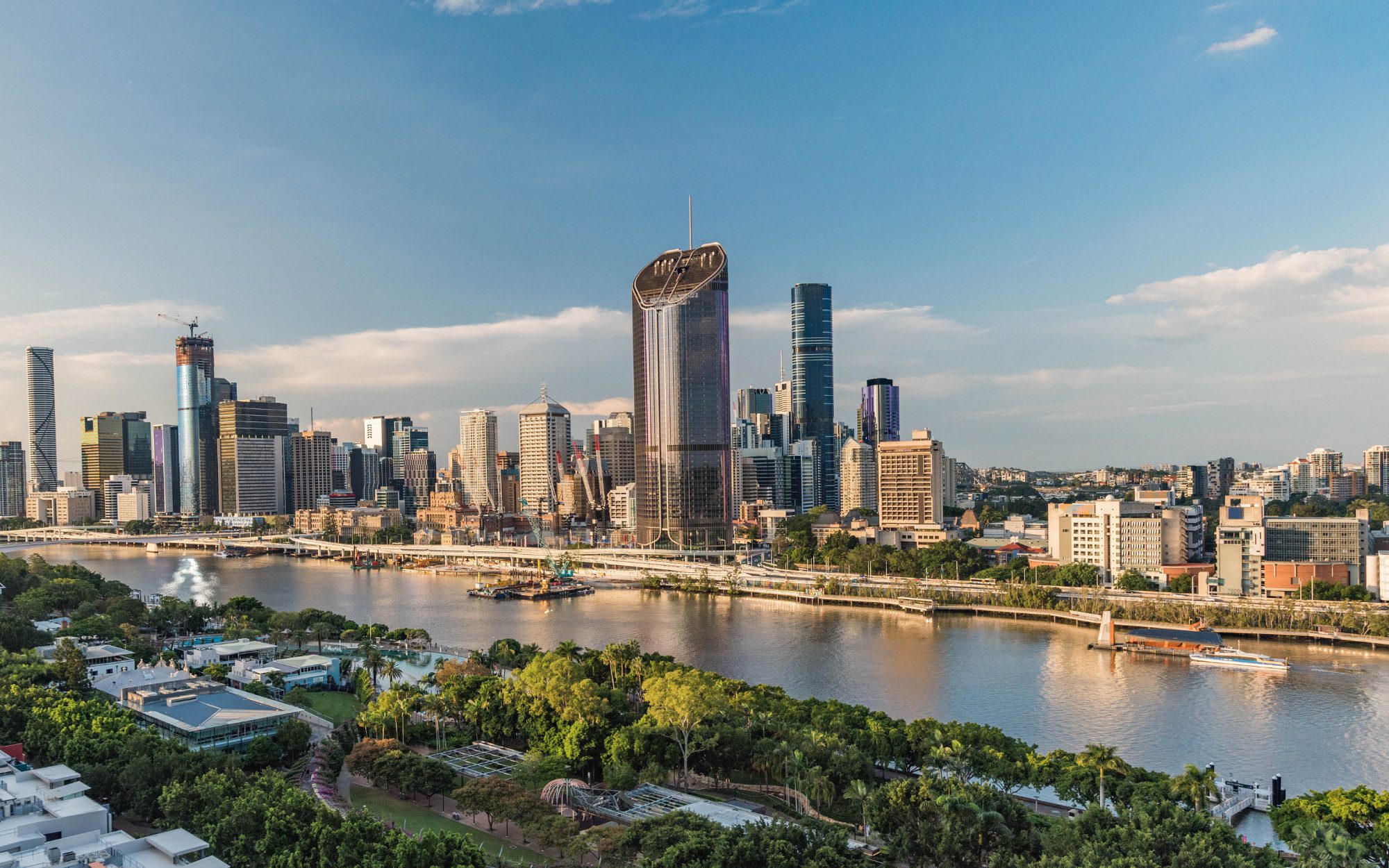 View of Brisbane River site